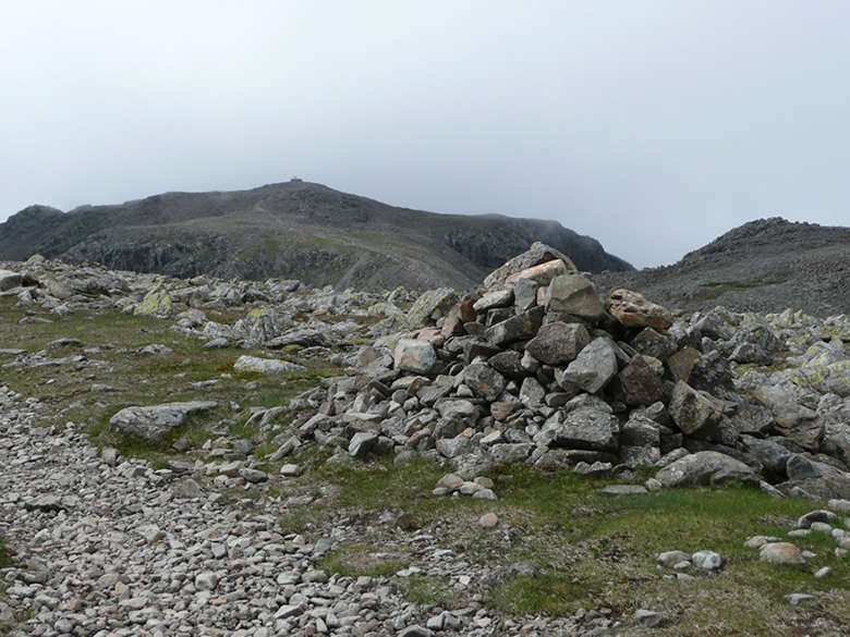 Scafell Pike Routes-first-view-of-scafell-pike-from-broad-crag