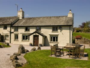 Family friendly 3 bedroom property in Hawkshead, 9.3 miles South East of Scafell Pike