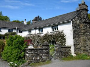 Family friendly 3 bedroom property in Hawkshead, 9.2 miles South East of Scafell Pike